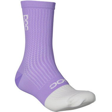 Socken POC FLAIR MID Violett/Weiß 2023 0